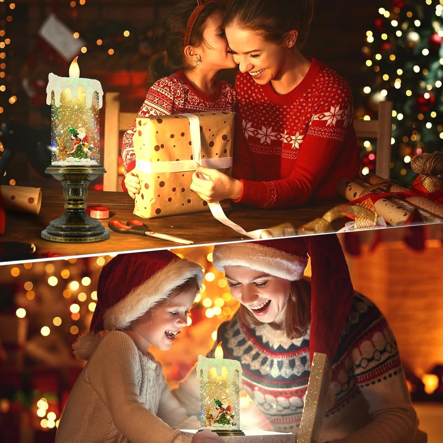 LED-Weihnachtskerze | Warmes Licht, sichere Stimmung ohne Flamme Zorenza