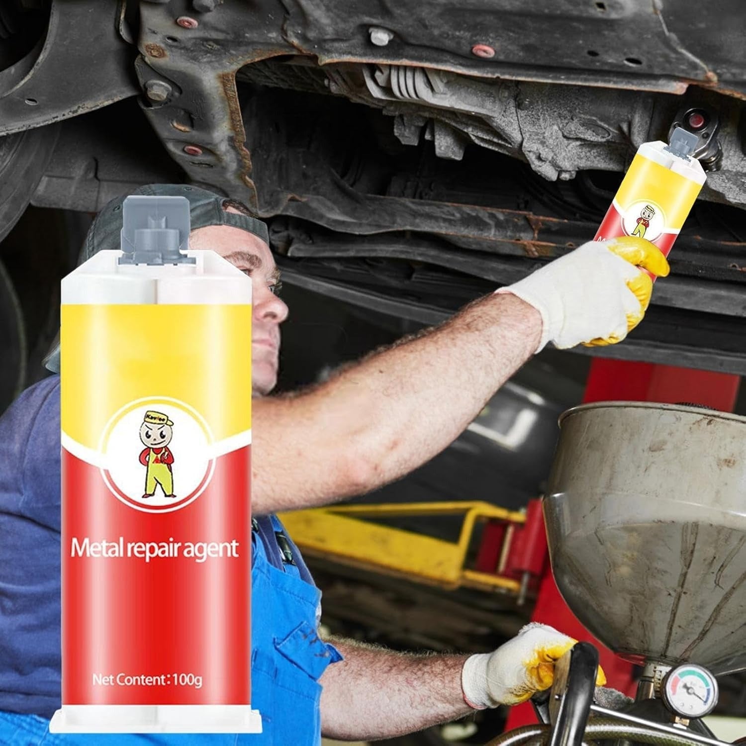 Metall-Reparaturpaste | hochfest, wetterfest, formbar Zorenza
