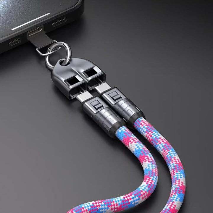 USB-C Schnellladekabel | Geflochtenes Nylon & Handykordel Zorenza