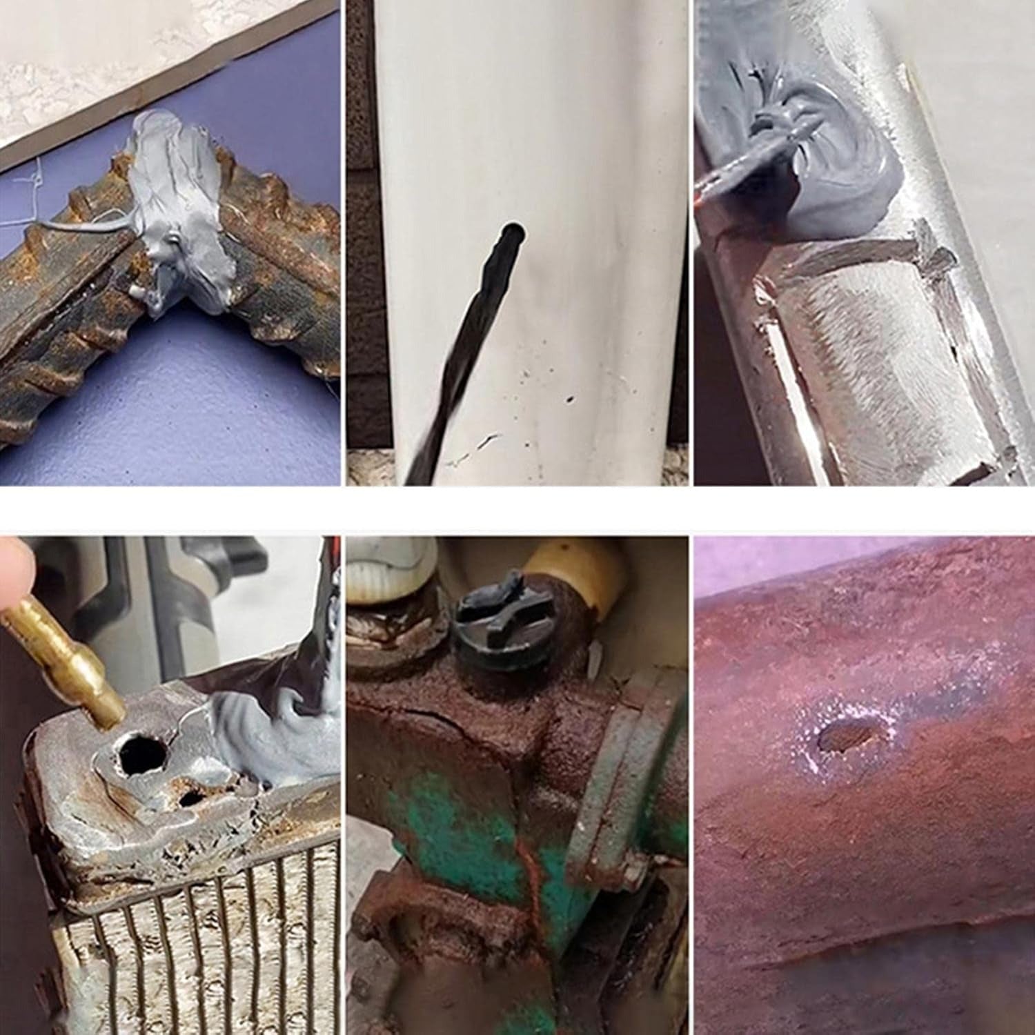 Metall-Reparaturpaste | hochfest, wetterfest, formbar Zorenza