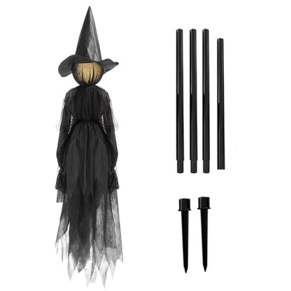 Halloween Hexengarten-Stecker – Wasserdekor für den Außenbereich Zorenza