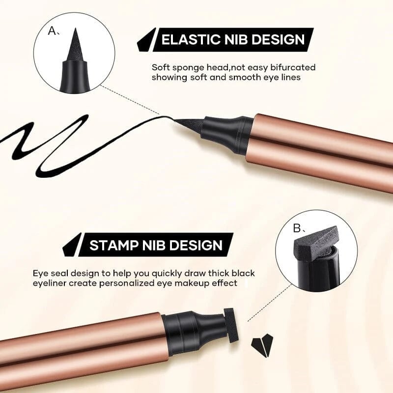 Eyeliner Stift | Präziser Wing-Look, wasserfest & schnell Zorenza