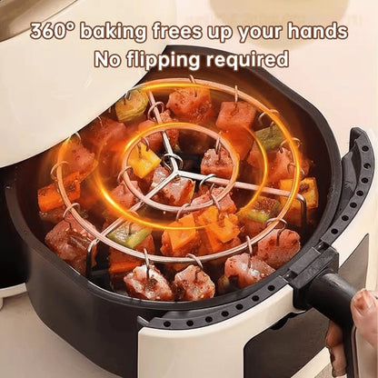 Grill-Set für Heißluftfritteusen — knusprig genießen ohne Rauch Zorenza