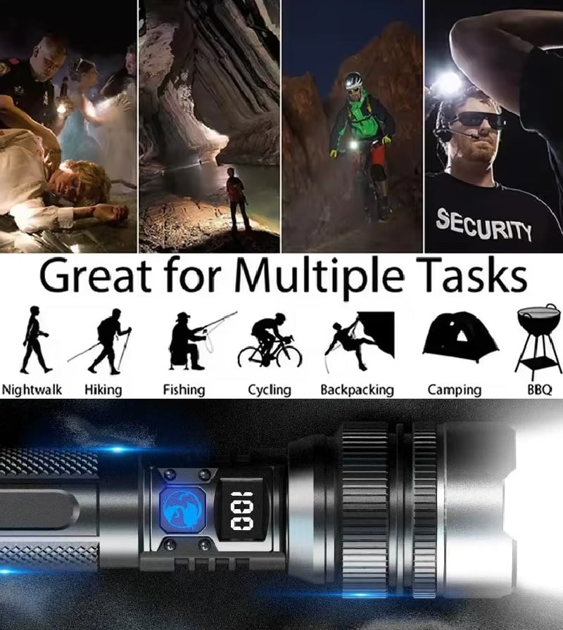 🔥 2025 The Ultimate Survival Flashlight Zorenza