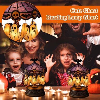 Halloween Geister-Karusselllicht – Warmes Dekorlicht Zorenza