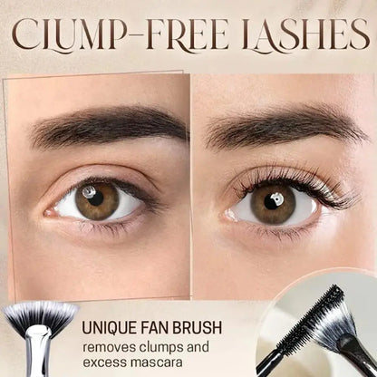 1 Gratis 1 Klappbare Wimpernbürste mit Winkelkopf – Perfekt für hektische Morgen Zorenza