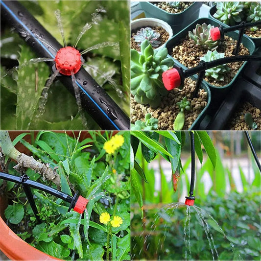 100 Stück Verstellbare Bewässerungstropfer (Freier Lochöffner) Zorenza