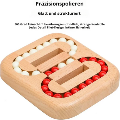 Drehbares Holzpuzzle-Spielzeug zur Stresslinderung und Konzentrationsförderung Zorenza