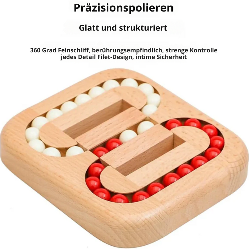 Drehbares Holzpuzzle-Spielzeug zur Stresslinderung und Konzentrationsförderung Zorenza