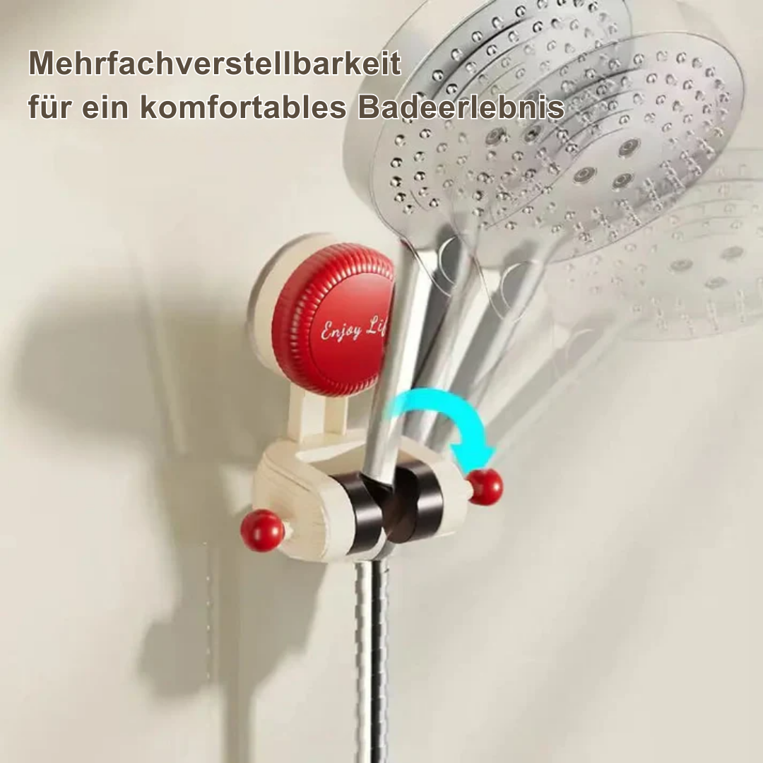 Verstellbarer Duschkopfhalter mit Saugnapf Zorenza