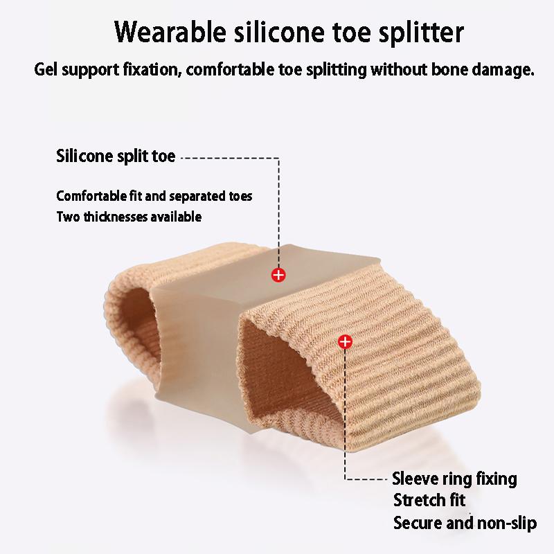 Premium Elastic Toe Separators – Comfortable Pain Relief & Alignment Zorenza