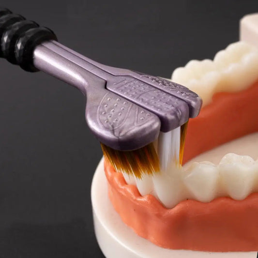 Zahnbürste | Sanfte Reinigung mit ergonomischem Griff Zorenza