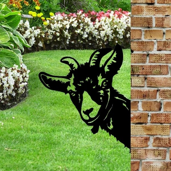 🔥LAST DAY 70% OFF🎁Peeping Metal Farm Decor Garden Decor Animal Art Zorenza