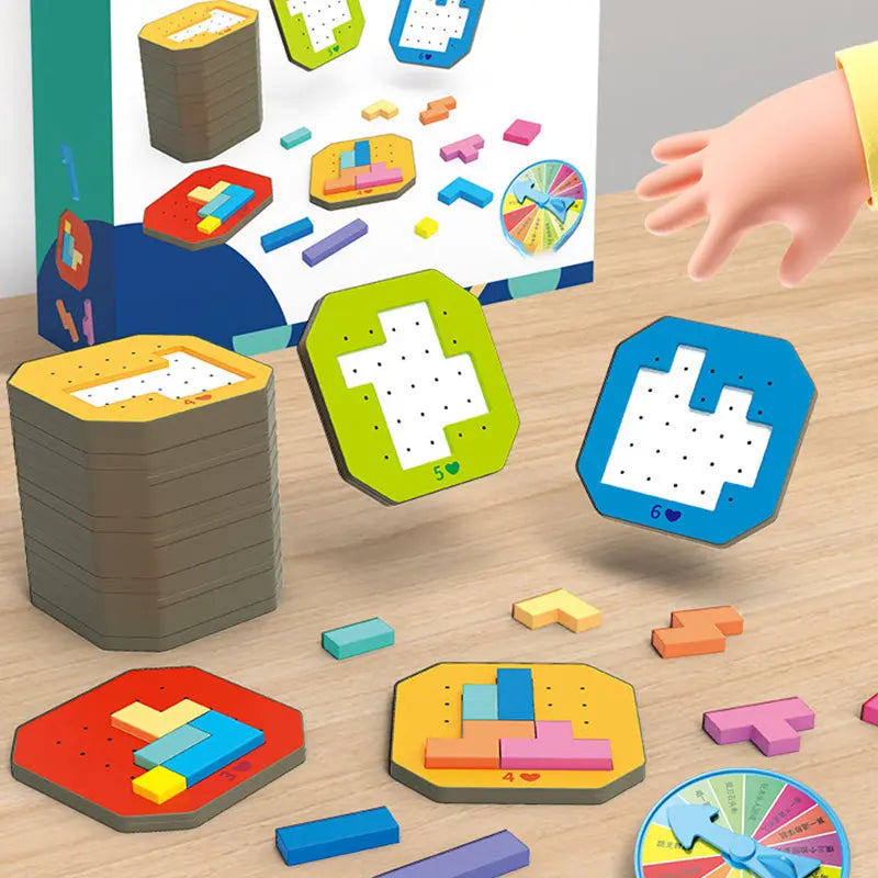 Kinder-Puzzlespiel — Kreativität und Denkstärke fördern Zorenza