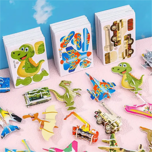 15+10 GRATIS | Bildungs-3D-Puzzle-Set für Kinder – Spaß & Lernen kombiniert Zorenza