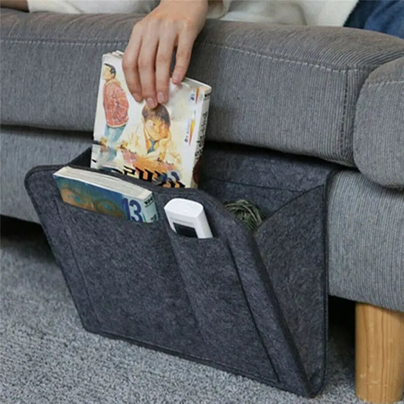 1+1 GRATIS | Hängende Bett-Organizer – Platzsparende Aufbewahrung mit großen Taschen Zorenza