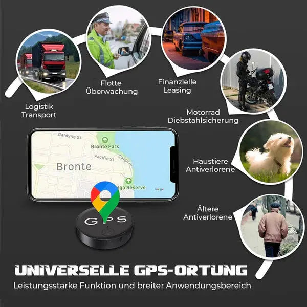 1+1 GRATIS | Mini Magnetischer GPS-Tracker – Bleiben Sie verbunden & sicher Zorenza