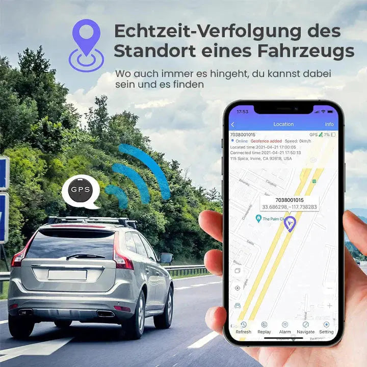 1+1 GRATIS | Mini Magnetischer GPS-Tracker – Bleiben Sie verbunden & sicher Zorenza