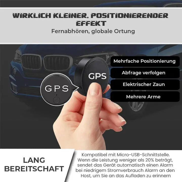 1+1 GRATIS | Mini Magnetischer GPS-Tracker – Bleiben Sie verbunden & sicher Zorenza