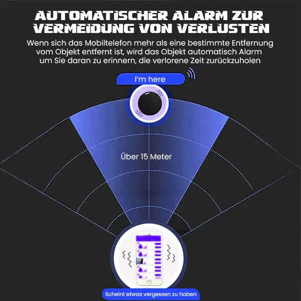 1+1 GRATIS | Mini Magnetischer GPS-Tracker – Bleiben Sie verbunden & sicher Zorenza