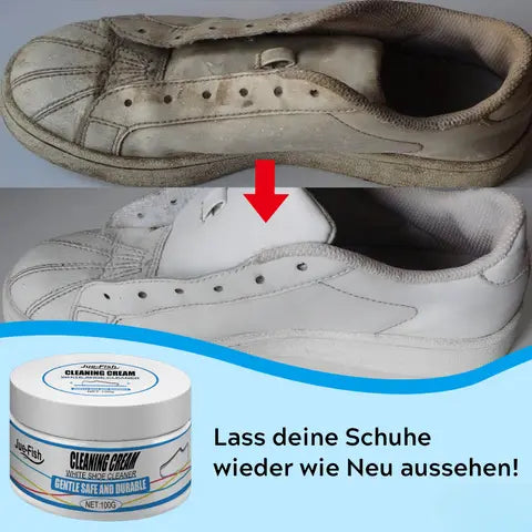1+1 GRATIS | Schuhaufheller & Tiefenreinigungscreme – Lassen Sie Ihre Schuhe erstrahlen Zorenza