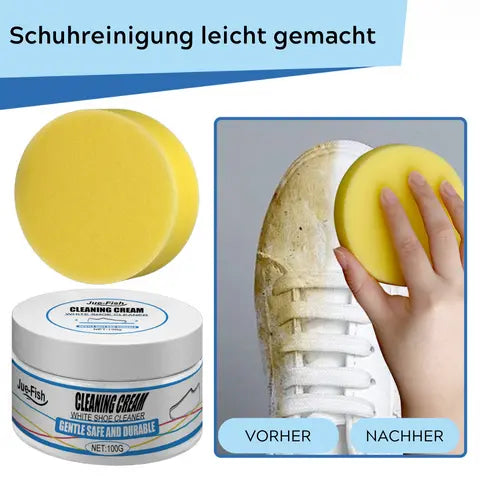 1+1 GRATIS | Schuhaufheller & Tiefenreinigungscreme – Lassen Sie Ihre Schuhe erstrahlen Zorenza