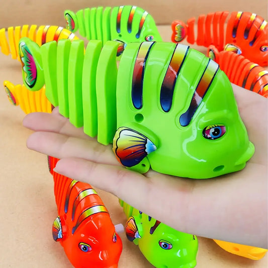 1+1 GRATIS | Wind-Up Wiggle Fisch Spielzeug – Wackelspaß für Babys Zorenza