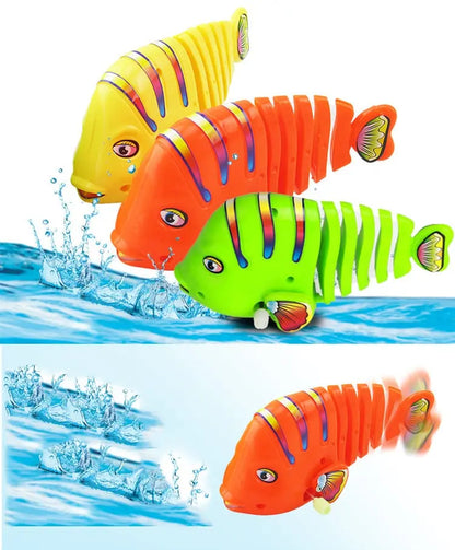 1+1 GRATIS | Wind-Up Wiggle Fisch Spielzeug – Wackelspaß für Babys Zorenza