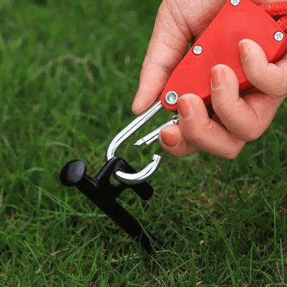 1+1 GRATIS | Winddichtes Spannseil mit reflektierendem Garn – Sicherer Halt für Ihre Outdoor-Ausrüstung Zorenza