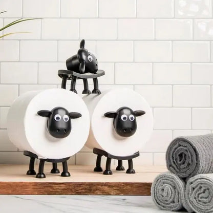 1+1 Gratis | Charmantes Schaf-Toilettenpapierhalter Zorenza