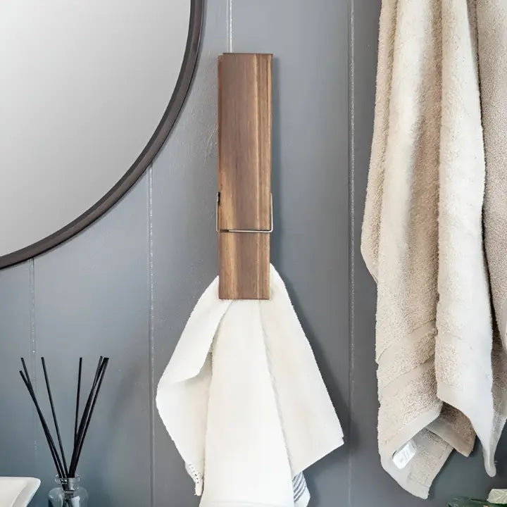 1+1 Gratis | ClothesPin™ Halte die Handtücher ordentlich und zugänglich! Mivoza Deutschland