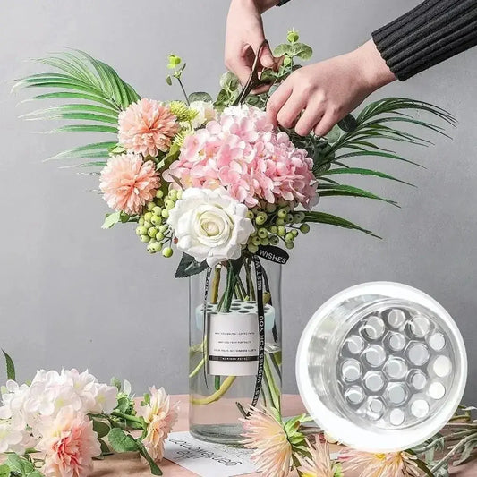 1+1 Gratis | DIY Spiral-Blumenstängelhalter – Mühelose Blumenarrangements Zorenza