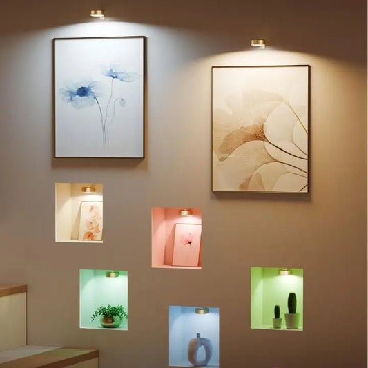 1+1 Gratis | Magnetische LED-Bilderleuchte – Dimmbar & wiederaufladbar Zorenza