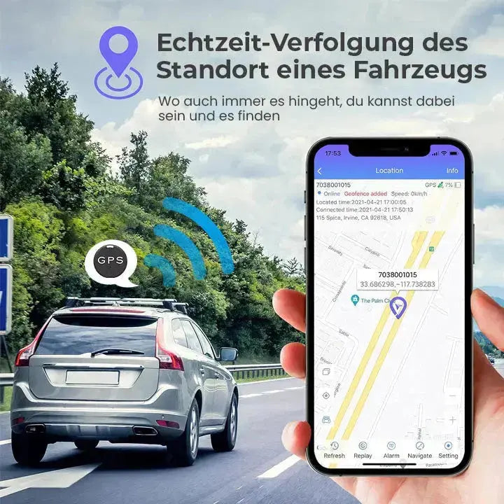 1+1 Gratis | Mini Magnetischer GPS-Tracker – Bleiben Sie verbunden & sicher Zorenza