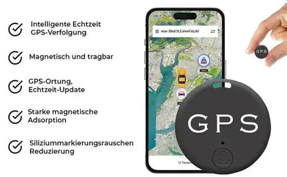 1+1 Gratis | Mini Magnetischer GPS-Tracker – Bleiben Sie verbunden & sicher Zorenza