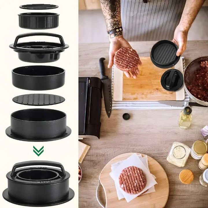 1+1 Gratis | PattyPerfect™ Kreiere perfekt runde Patties! Mivoza Deutschland