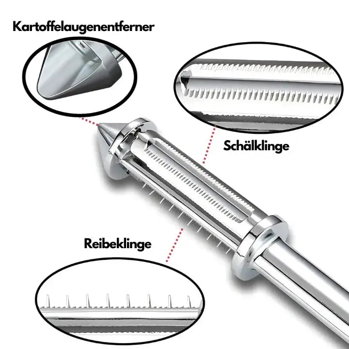 1+1 Gratis | PeelerPlus™ Bereite Gemüse 10x schneller zu! Mivoza Deutschland