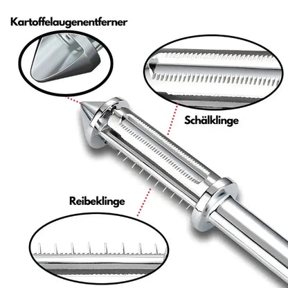 1+1 Gratis | PeelerPlus™ Bereite Gemüse 10x schneller zu! Mivoza Deutschland