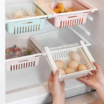 1+1 Gratis | ShelfSaver™ Kühlschrank Teleskop-Aufbewahrungskorb Mivoza Deutschland
