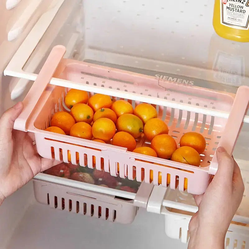 1+1 Gratis | ShelfSaver™ Kühlschrank Teleskop-Aufbewahrungskorb Mivoza Deutschland
