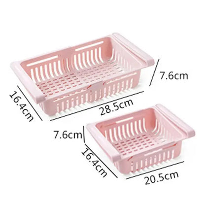 1+1 Gratis | ShelfSaver™ Kühlschrank Teleskop-Aufbewahrungskorb Mivoza Deutschland
