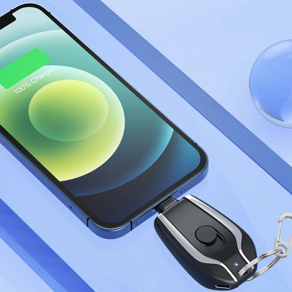 🔥Heißer Verkauf 47% OFF🔥Schlüsselanhänger-Powerbank - IPHONE / SCHWARZ / KAUF 1 Zorenza