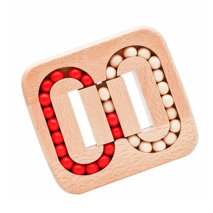Drehbares Holzpuzzle-Spielzeug zur Stresslinderung und Konzentrationsförderung Zorenza