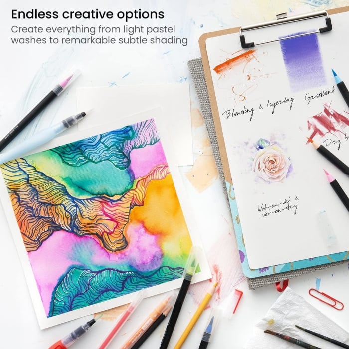 Brush Pens — kreative Farben für strahlende Kunstwerke Zorenza