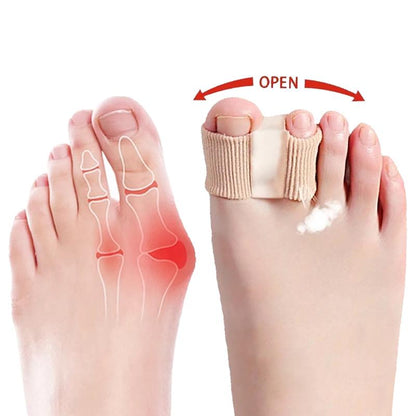 Premium Elastic Toe Separators – Comfortable Pain Relief & Alignment Zorenza