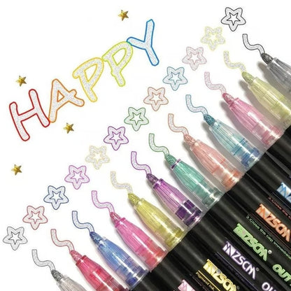 2024 Bestseller Dual-Line Textmarker 🖌 Zorenza