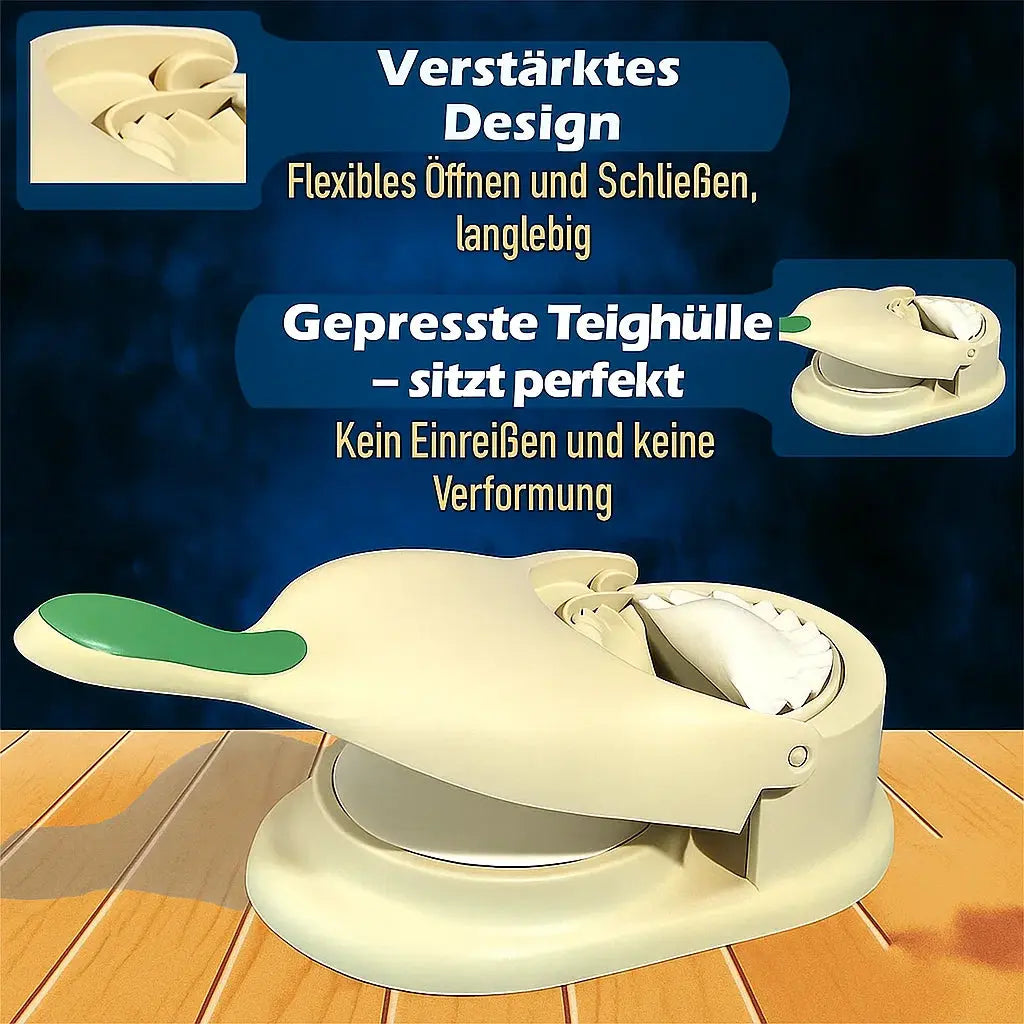 2-in-1 Teigtaschenformer – Füllen & Formen Leicht Gemacht