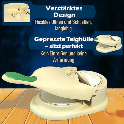 2-in-1 Teigtaschenformer – Füllen & Formen Leicht Gemacht