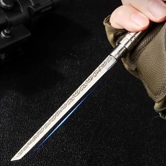 2-teiliges Taschenmesser-Set aus Edelstahl