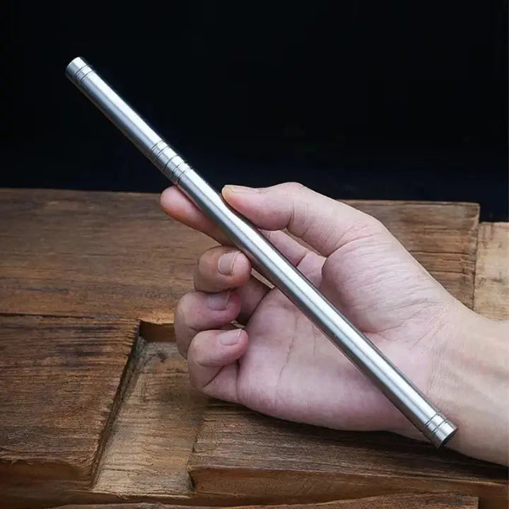 2-teiliges Taschenmesser-Set aus Edelstahl